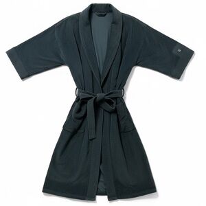 VTG 70s PIERRE CARDIN Green Velour Men's Robe